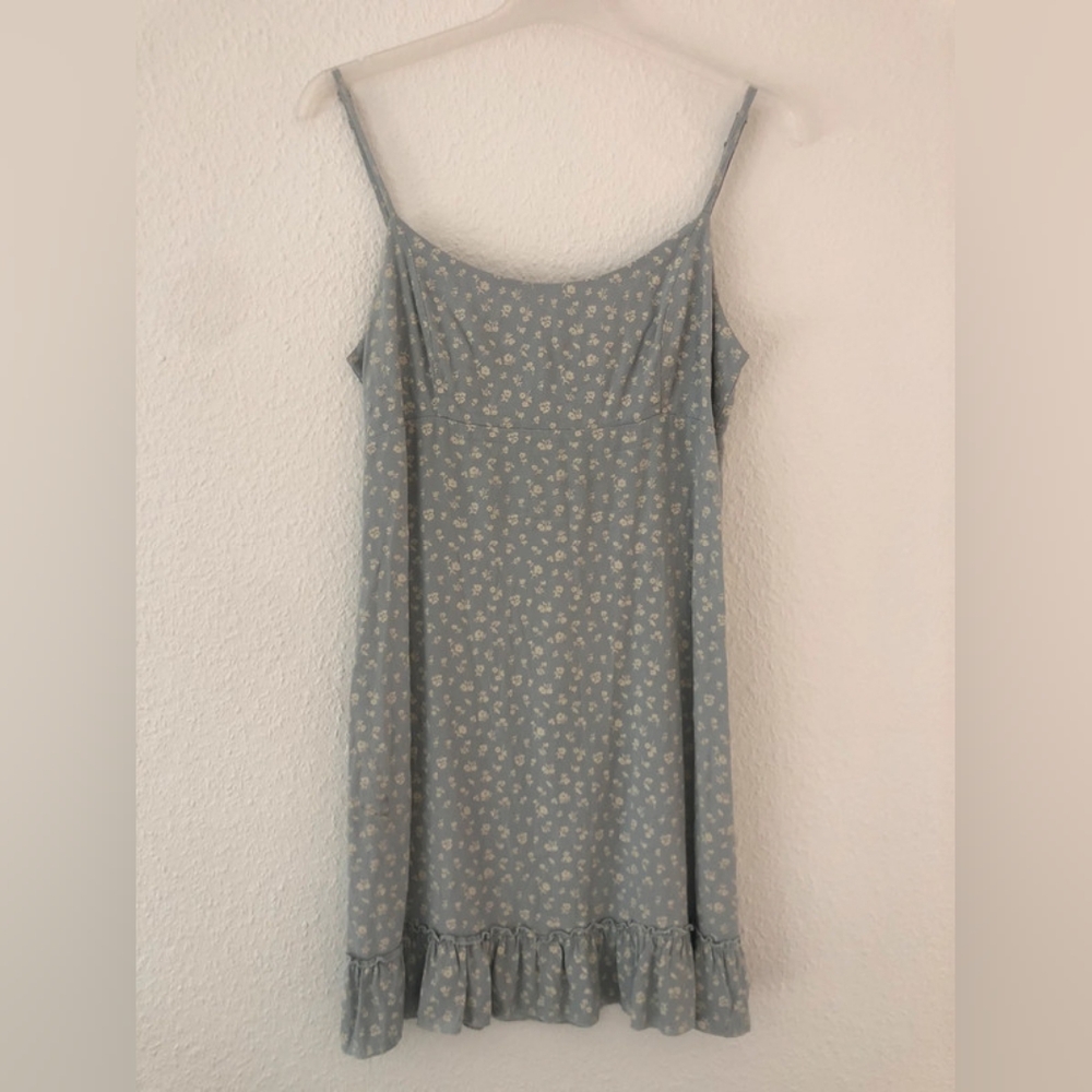 Bershka Blue Mini Dress, S